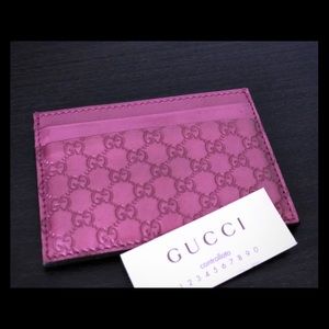 Gucci card holder